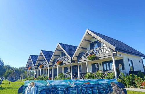 Domki Anielski Zakątek J&R nad Bałtykiem DELUX z balią ogrodową z jacuzzi i klimatyzacją - Foto 1