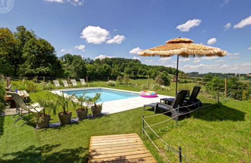 Gîte harmonieux 8 pers avec cheminée et animaux admis - FR-1-496-32 - Foto 7