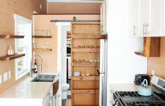 Walnut Horizon Tiny Home With Observation Deck - Foto 23