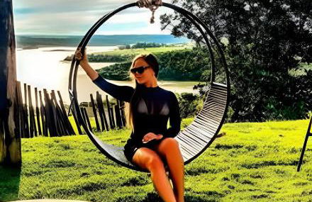 Chalé Mirante, piscina, cachoeira, lago e vista espetacular em Alexânia Goiás - Foto 6