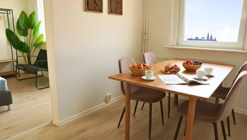 Gemütliches Apartment mit tollem Ausblick, Boxspringbetten, Parkplatz, vollausgestatteter Küche, TV, Wlan - Foto 2