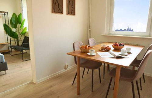 Gemütliches Apartment mit tollem Ausblick, Boxspringbetten, Parkplatz, vollausgestatteter Küche, TV, Wlan - Foto 2