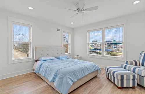 Steps From Beach & Boardwalk, Ocean Views with 5 Decks, 3 Cars - Foto 73