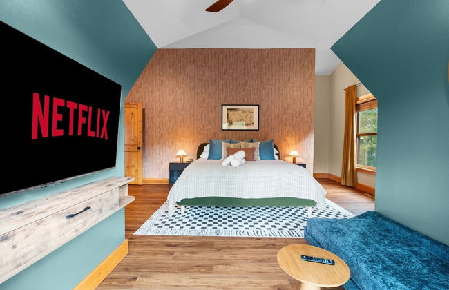 Luxury Chalet, Firepit, Sauna, Pet Friendly, 5 mins to Windham Mtn resort - Foto 15