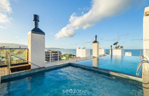 Aptos em prédio com piscina a 180m da Praia em Bombinhas - SFRs - Foto 1