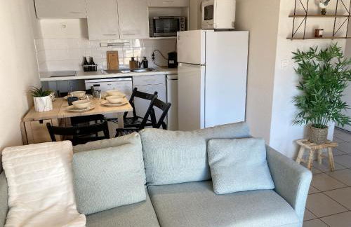 Les SARDINES BLEUES 2 à 4 vacanciers 2 chambres Terrasse Piscine dans résidence - Foto 15