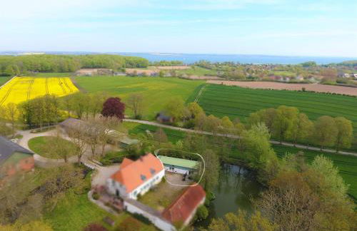 Klüterkammer, Ferienhaus auf Gutshof mit Kamin - Foto 24