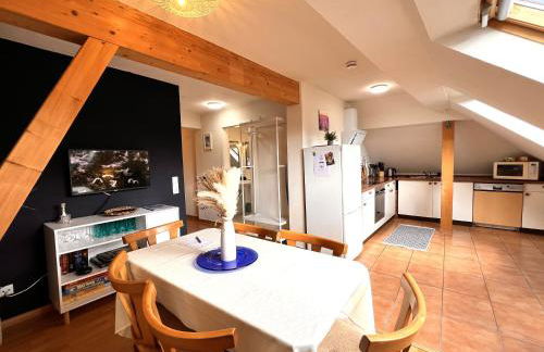 Ferienwohnung Aurora - WLAN, 2 Schlafzimmer, TV, Küche, Bad, Waschmaschine - Foto 2