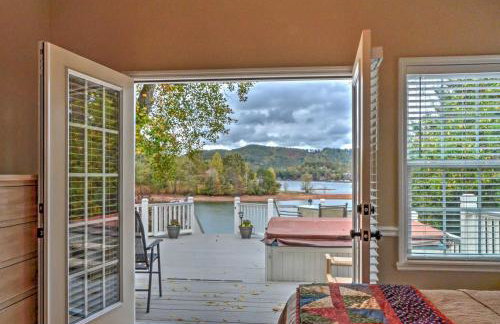 Lakefront Hiawassee Home with Boat Dock and Hot Tub! - Foto 14
