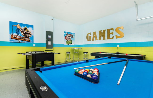 Solterra Resort Davenport FL Clubhouse Area - 7 Bedroom 6 Bath Home with Private Pool Spa - Lazy River 20 min from Disney - Foto 78