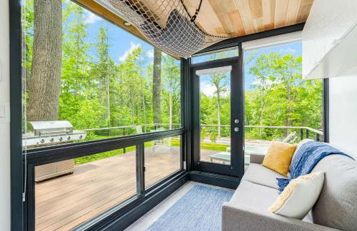 Cute Riverside Cabin w Hot Tub Fire Pit & Kayaks - Foto 8