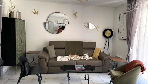 2 Pièces 45m2, Calme, Confort, Mer à 200m, Jardin, Terrasse, Piscine - Foto 4