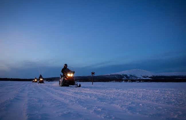 Aurora Borealis Snowmobile Tour - Photo 2
