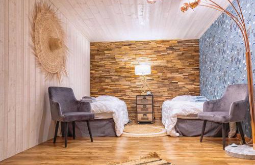 Villa Magarre Climatisée, Piscine Chauffée, Spa, dans un Cadre Naturel Envoûtant - Foto 38