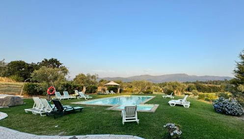 Matias Nature - Raízes da Vinha - Boutique Mountain Stay in Serra da Estrela, Seia - Foto 2, Garden, sunbed, Garden view