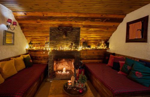 Dandy Villas Agoriani - Chalet Erato - Fireplace - Foto 8