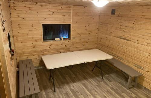 Domek w lesie nad stawem Sauna Balia Podlasie - Foto 15