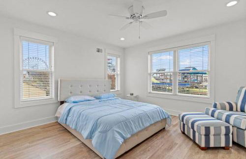 Steps From Beach & Boardwalk, Ocean Views with 5 Decks, 3 Cars - Foto 13