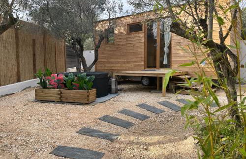La Tiny House des Oliviers et son jacuzzi - Foto 24