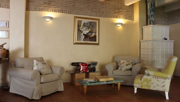 Sitzecke in der Lobby