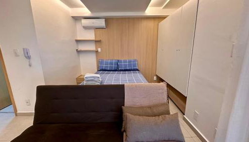 Studio Super Luxo com ar condicionado vaga piscina academia coworking etc - Foto 5