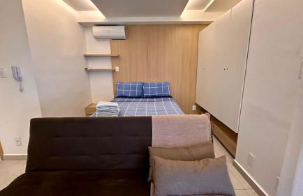 Studio Super Luxo com ar condicionado vaga piscina academia coworking etc - Photo 5