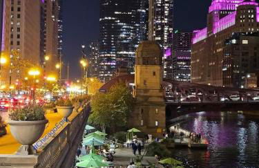 Art Downtown Fulton Market Entire 3 bedroom Home Sleep10 Private Garage Roof EV Tesla - Foto 28