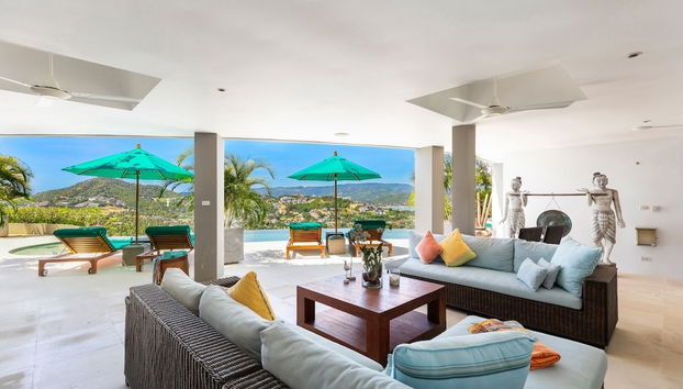 Zona de estar del vestíbulo