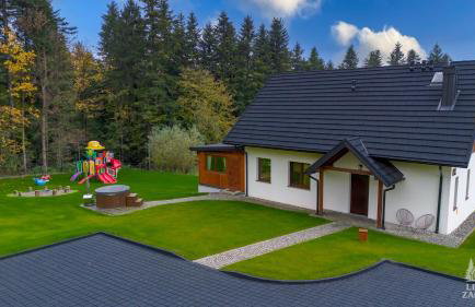 Leśne Zacisze - dom na wsi z grotą solną, sauną oraz balią ogrodową - Foto 1