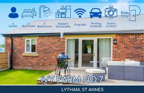 No 7 PolkaStays Ivy Farm Fern Cottage - Foto 1