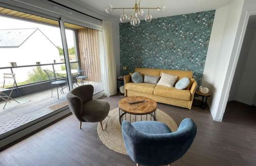 Blue Sand - Appartement cosy-neuf à 500 m du bourg - Foto 15