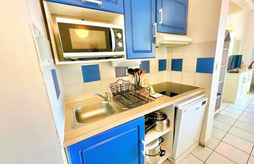 Vue Mer et Piscine, avec Balcon - 1 min de la plage - Foto 15