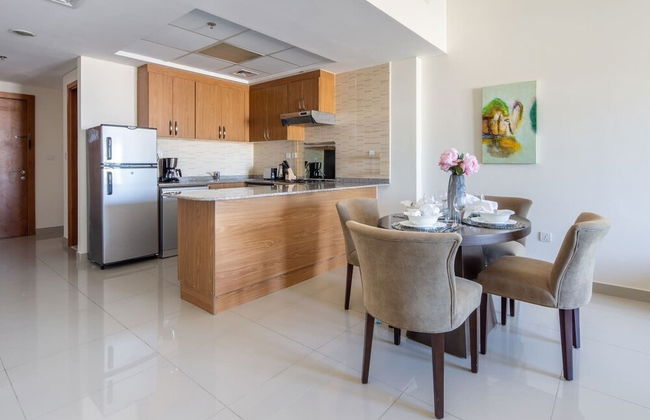 Modern Living In This 2BR Apt In The Heart of Downtown Jebel Ali - Sleeps 4! - Foto 9