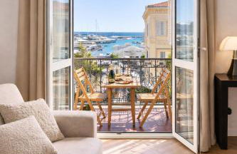 DELUXE SEAVIEW BALCONY - 2 min PALAIS & BEACH - Foto 1