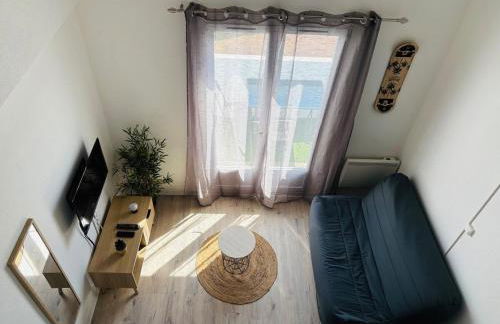 Duplex cosy neuf - wifi - balcon - en bordure de forêt de pins - proche plage - Foto 24