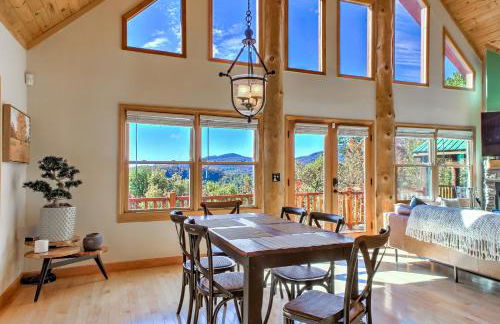 Stunning Mountain Cabin with Views and Hot Tub - Foto 45