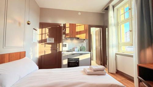 Amaroo - Apartments "Regia" - Foto 2, towels, stove