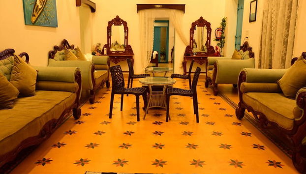 Zona de estar del vestíbulo