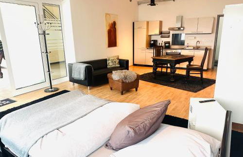 40 qm große Studiowohnung zentral gelegen - direkt in Groß-Umstadt - 300 m bis zum Marktplatz - Foto 1