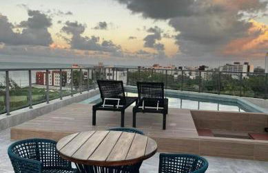 Flat Bessa - Localização incrível com vista mar - Foto 8