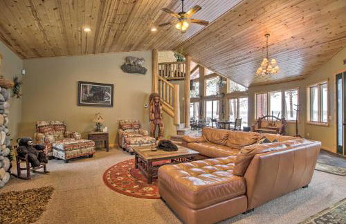 Expansive Ruth Lake Home with Dock, Fire Pit and Beach - Photo 14