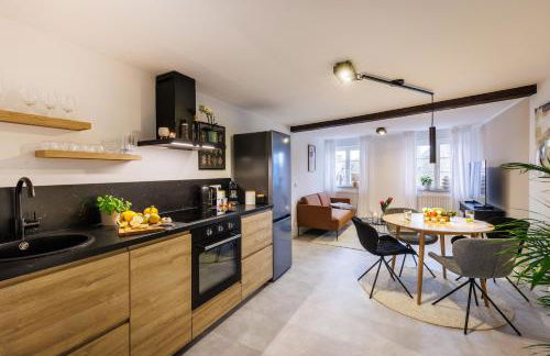 bayreuthome - Romantisches City Apartment mit Whirlpool und 2 Schlafzimmern - Foto 11