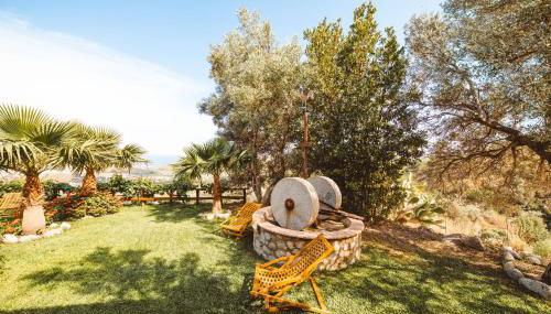 Calàmi - Villa Romeo - Private Apartments with Pool, Seaview & Olive Grove - Photo 5, Garden, Garden view