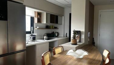 Praia Brava com Vista Mar Apt 1 Quarto Perto de BC - Foto 1