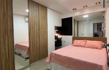 Quarto e sala completo de tudo na Ponta Verde a 300m da praia - Foto 11