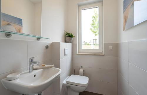 Wiesenpieper - Ferienhaus mit Kamin, Sauna und Meerblick - Foto 12