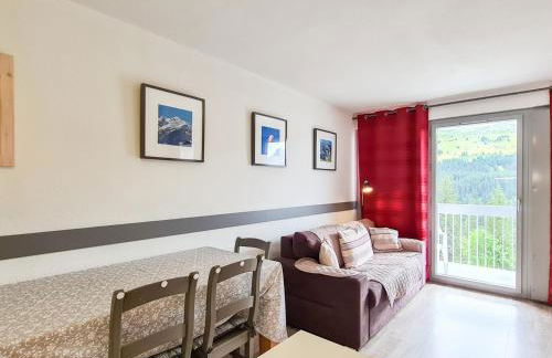 Studio neuf pour 4 pers. au centre de Flaine avec balcon - FR-1-425-170 - Foto 2