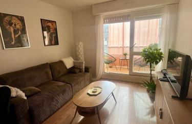 Serenity, appt avec loggia à 5min de la plage - Foto 6