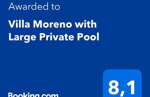 Villa Moreno with Large Private Pool - Foto 17