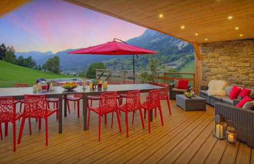 Chalets des Aravis Kitz et Buhel avec Jacuzzi 12 et 15 personnes - Foto 11